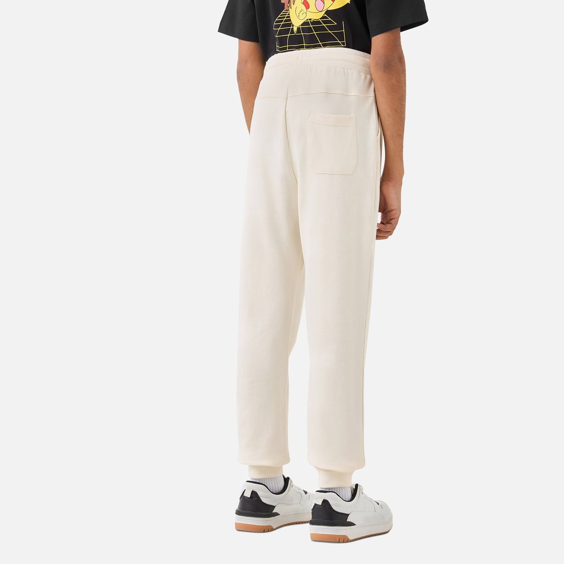 Juniors Printed Joggers with Drawstring Closure and Pockets