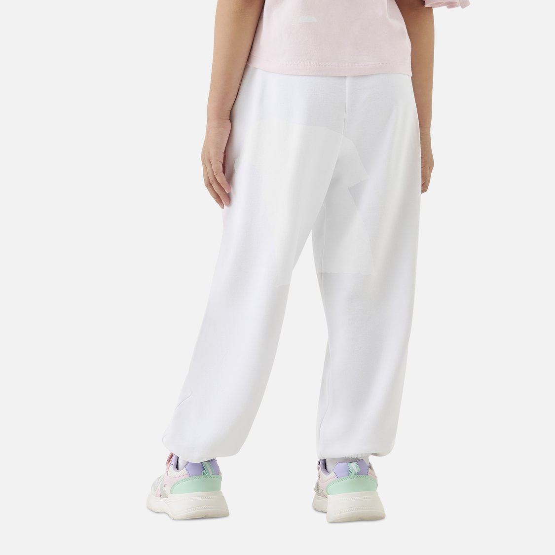 Juniors Solid Joggers with Elasticated Waistband and Pockets