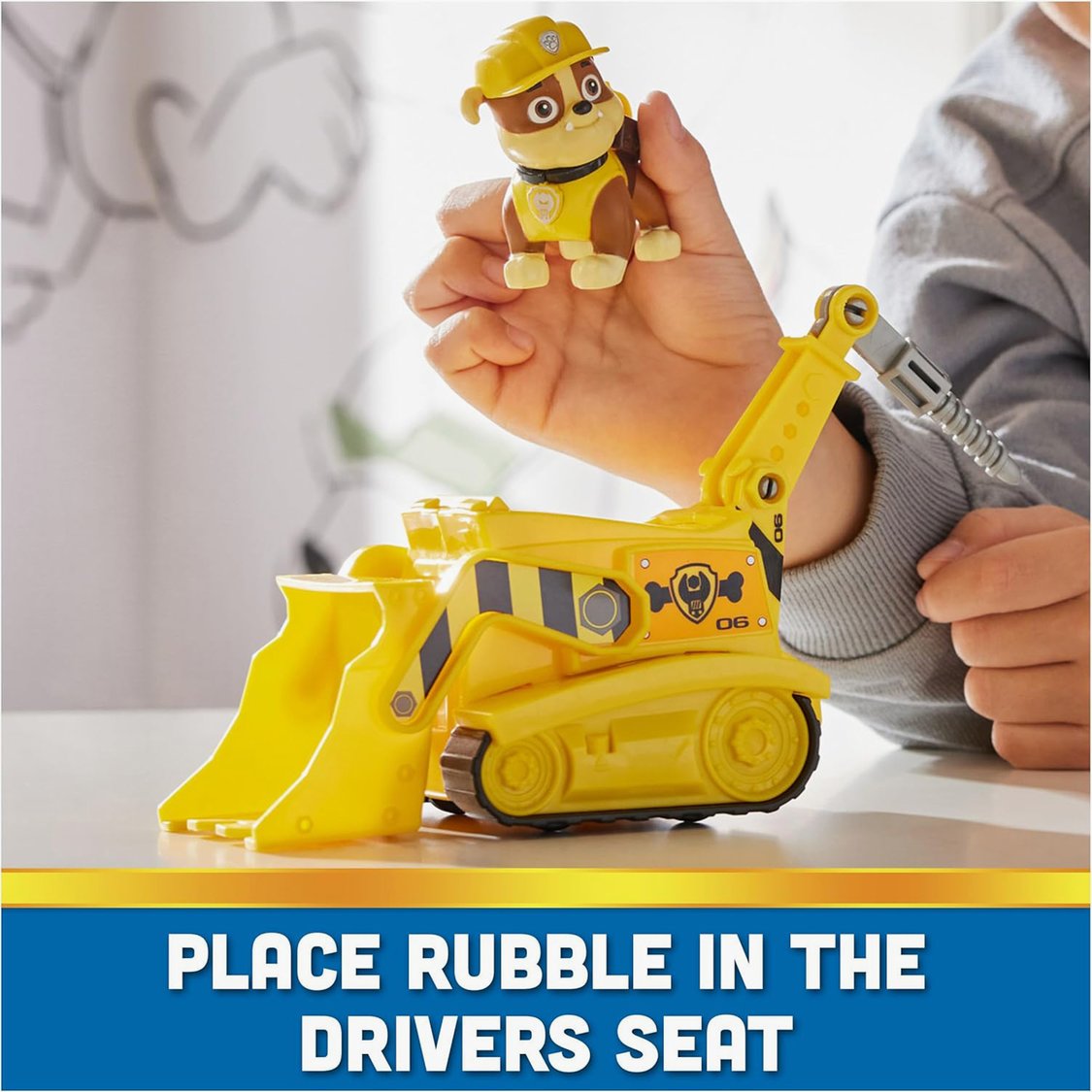 Paw Patrol Rubble Vehicle Toy