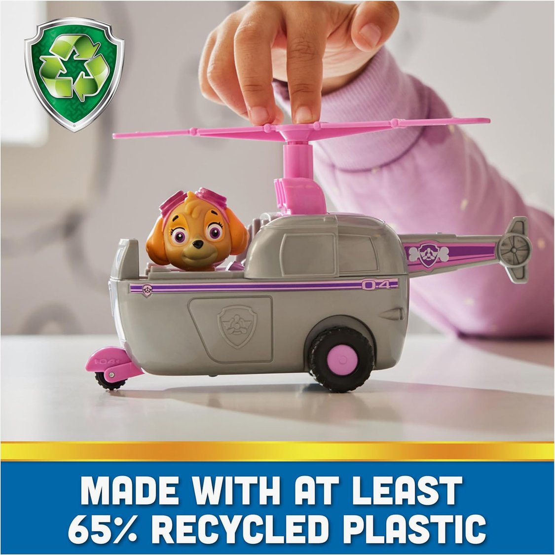 Paw Patrol Sustainable Vehicle Skye Helicopter Toy