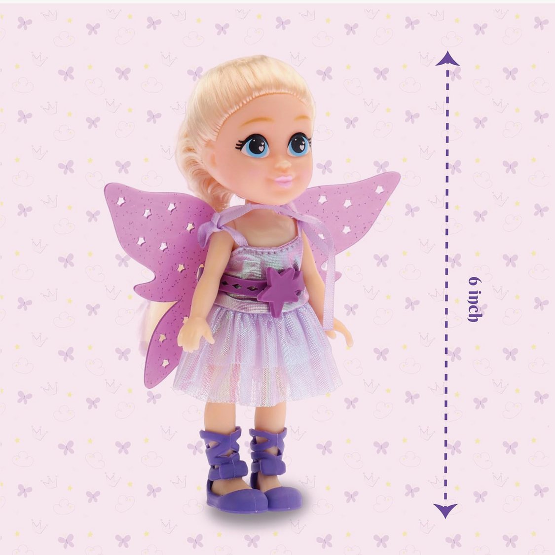 Li'L Diva Fairy Twinkle Doll - 6 inch