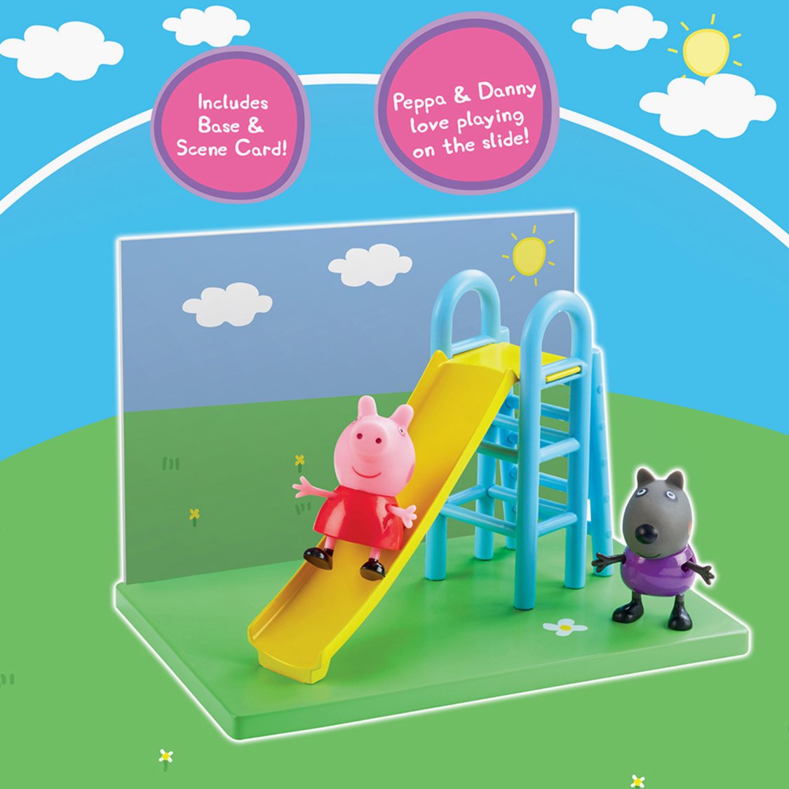 Buy Peppa Pig Playground Slide Playset from Peppa Pig at just INR