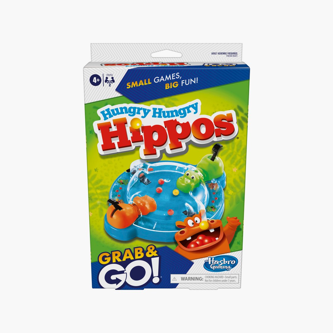 Hasbro Gaming Hungry Hungry Hippos Grab And Go