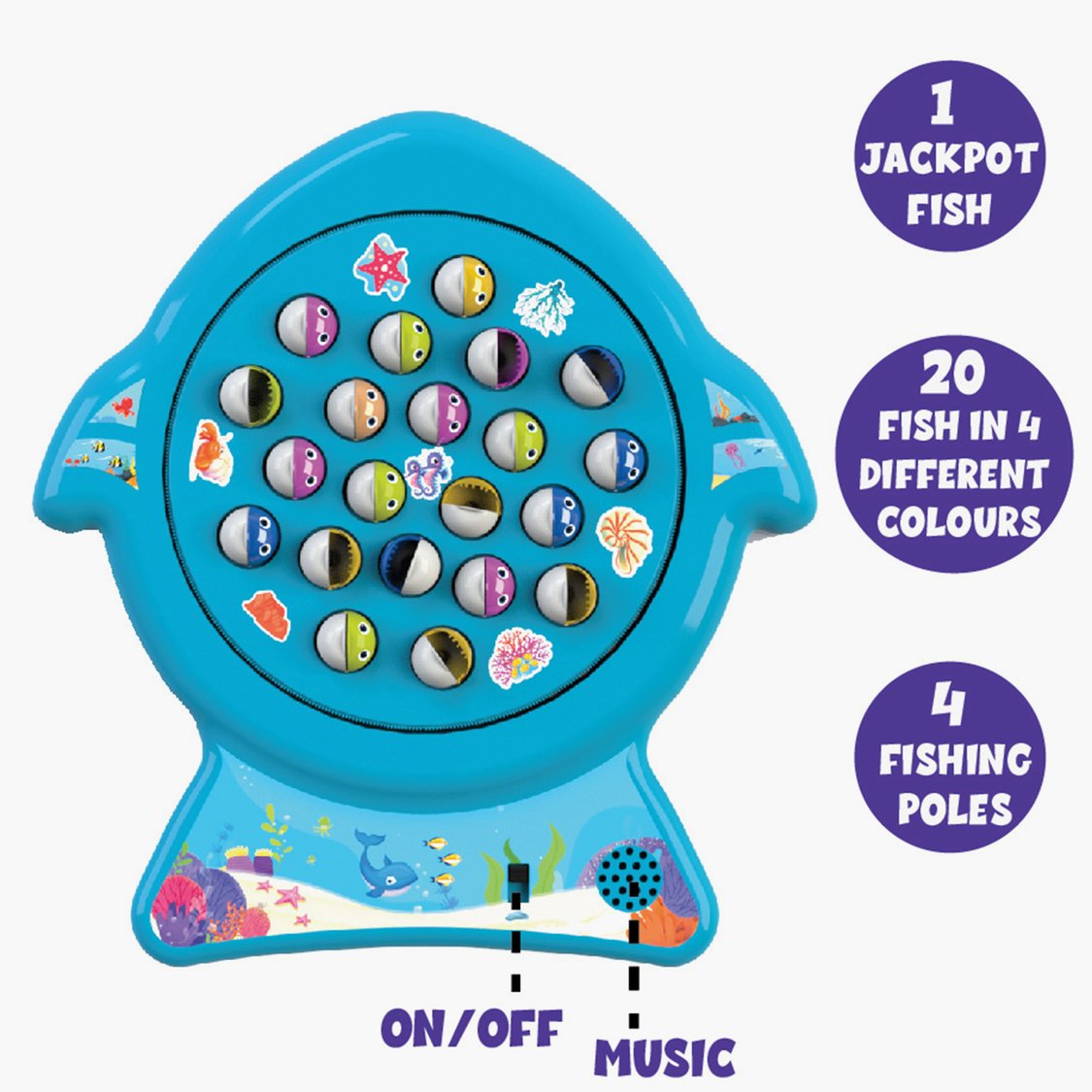 Playmagic Musical Fishing Game