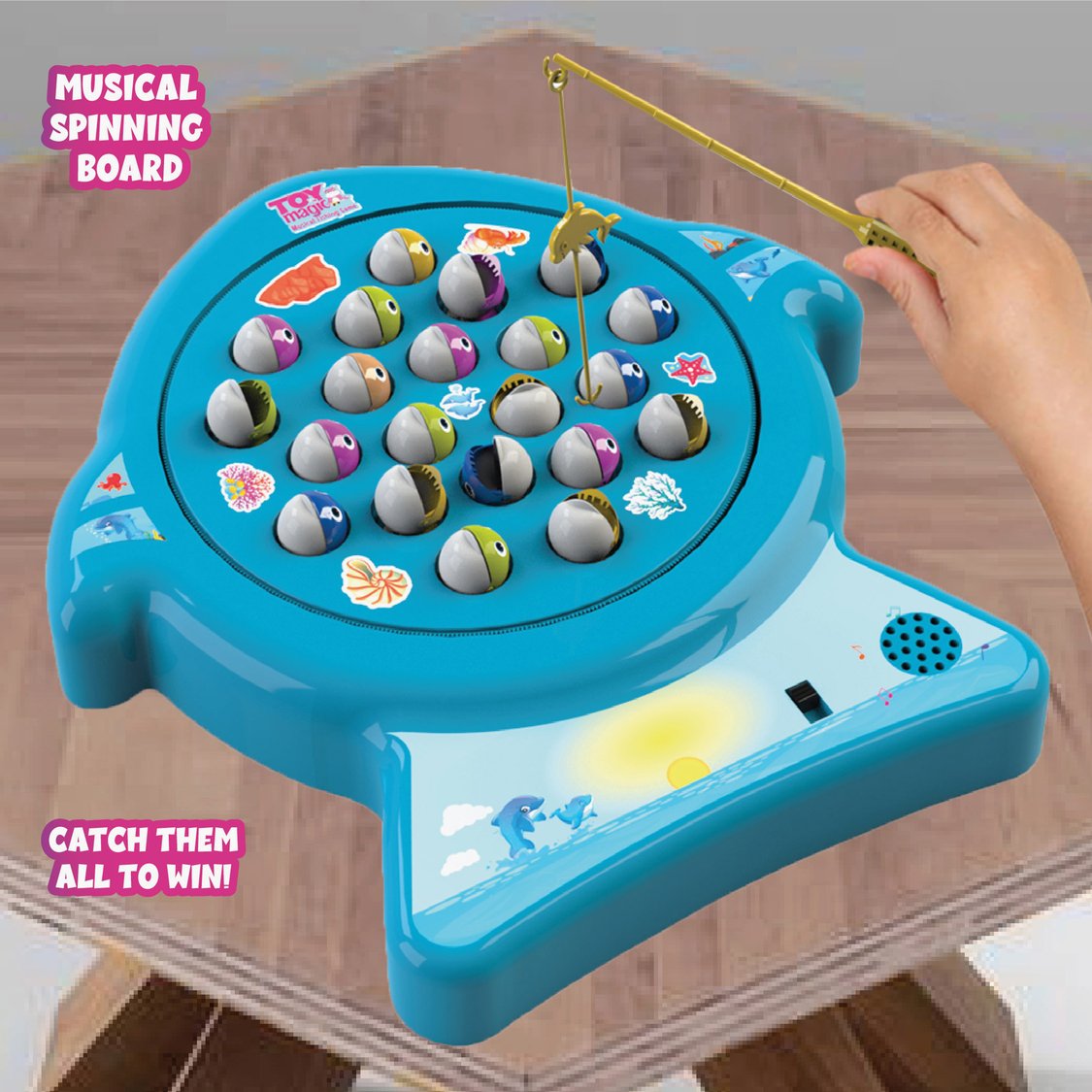 Playmagic Musical Fishing Game