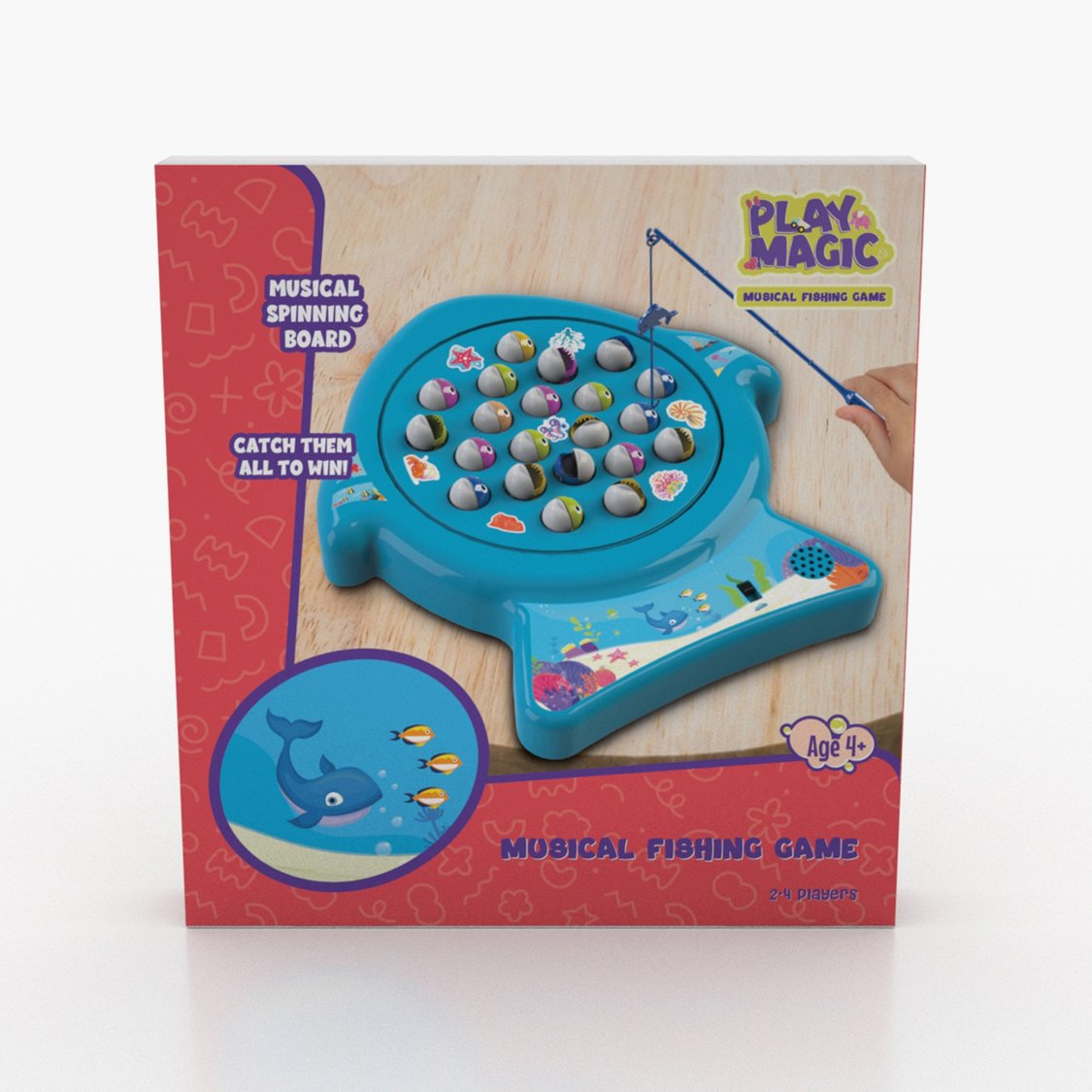Playmagic Musical Fishing Game