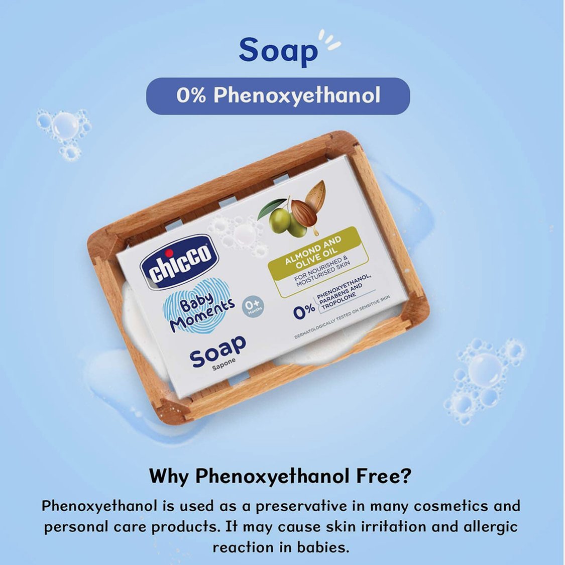 Chicco Baby Moments Soap 125G