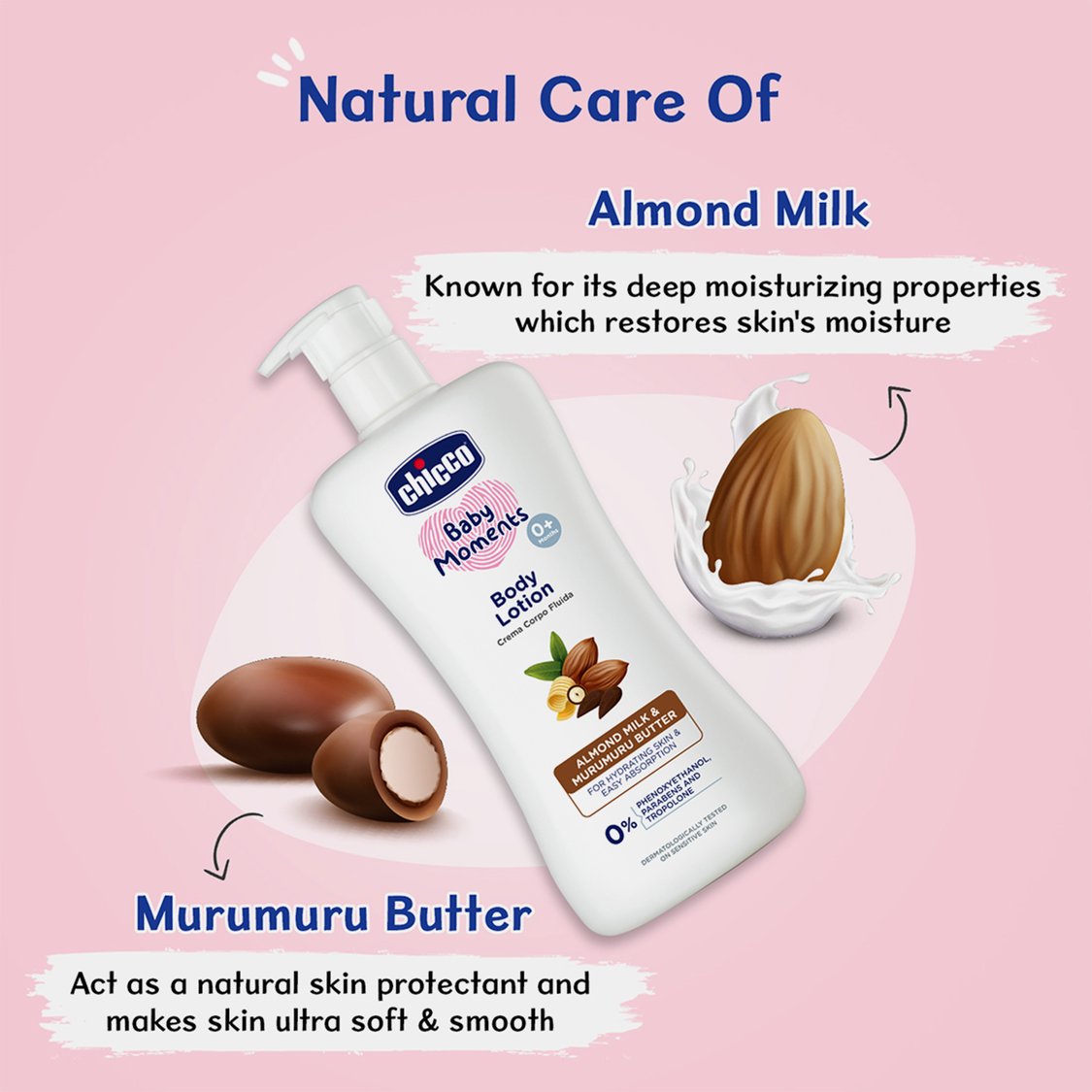 Chicco Baby Moments Body Lotion - 500 ml