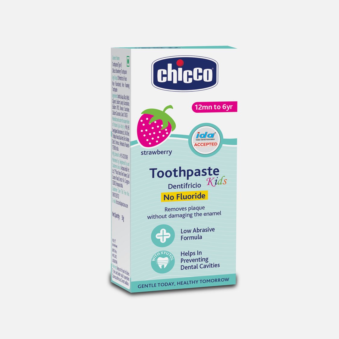 Chicco Strawberry Toothpaste - 50 g
