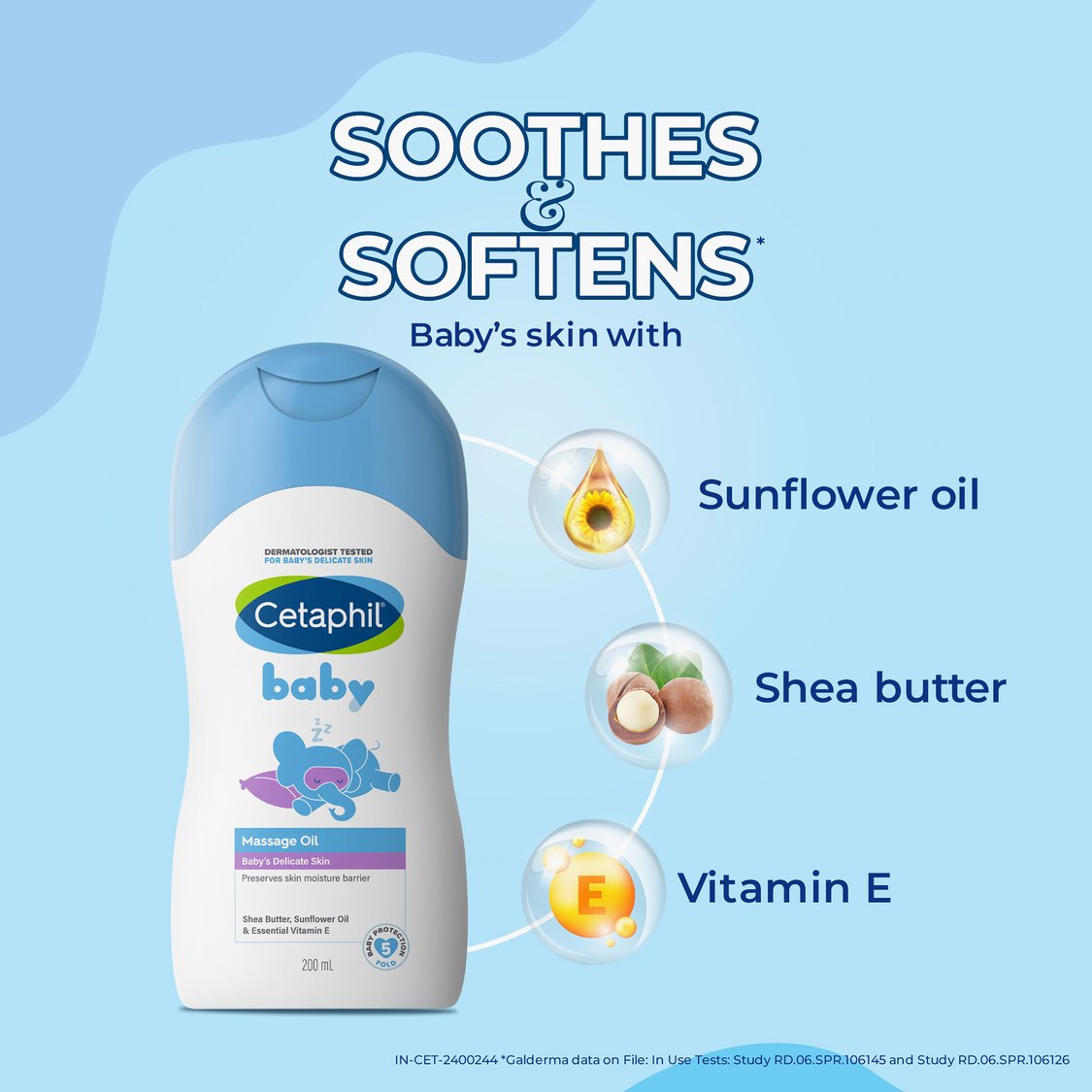Cetaphil Baby Massage Oil - 200 ml