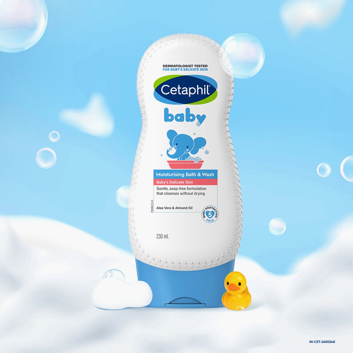 Cetaphil Baby Moisturising Bath And Wash - 230 ml