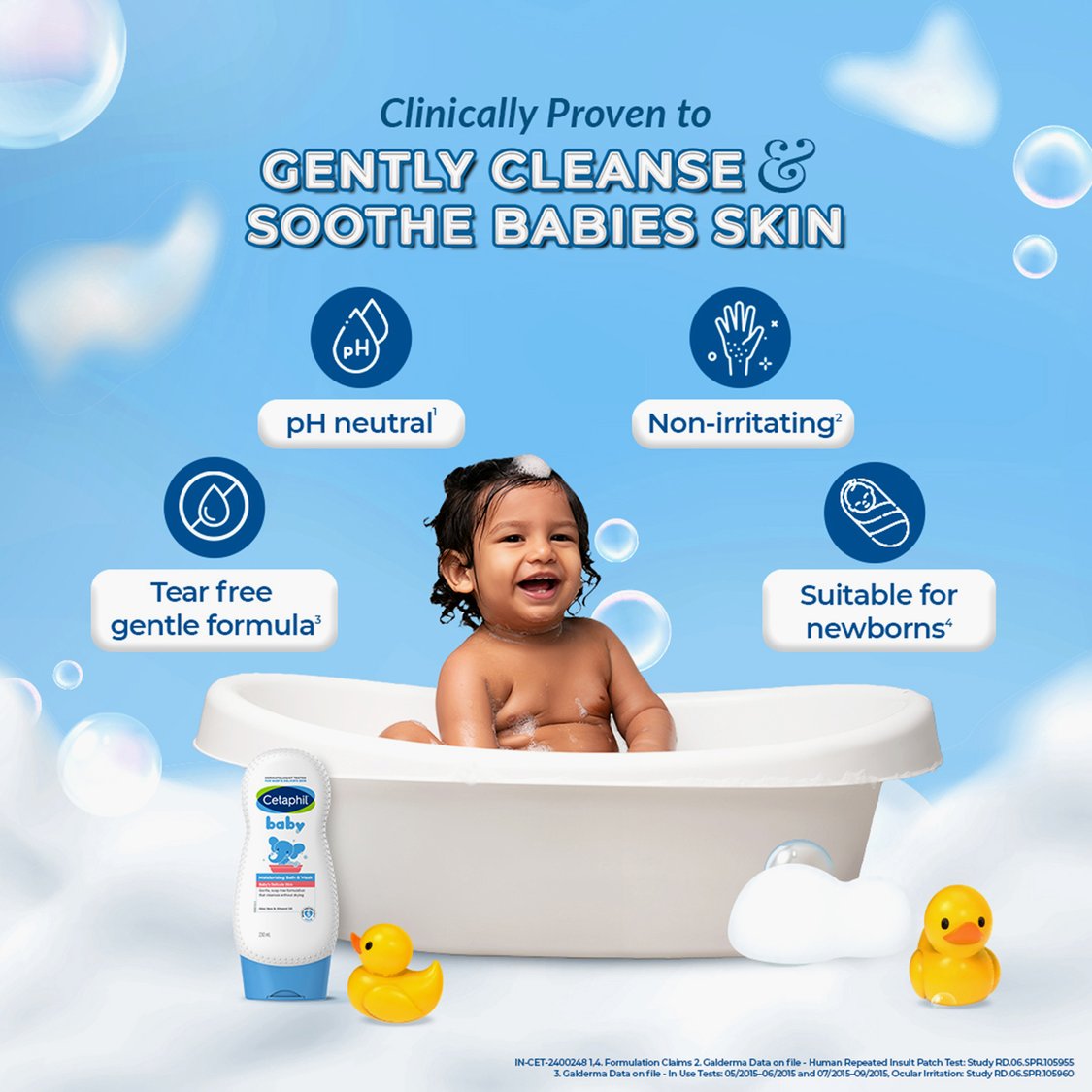 Cetaphil Baby Moisturising Bath And Wash - 230 ml