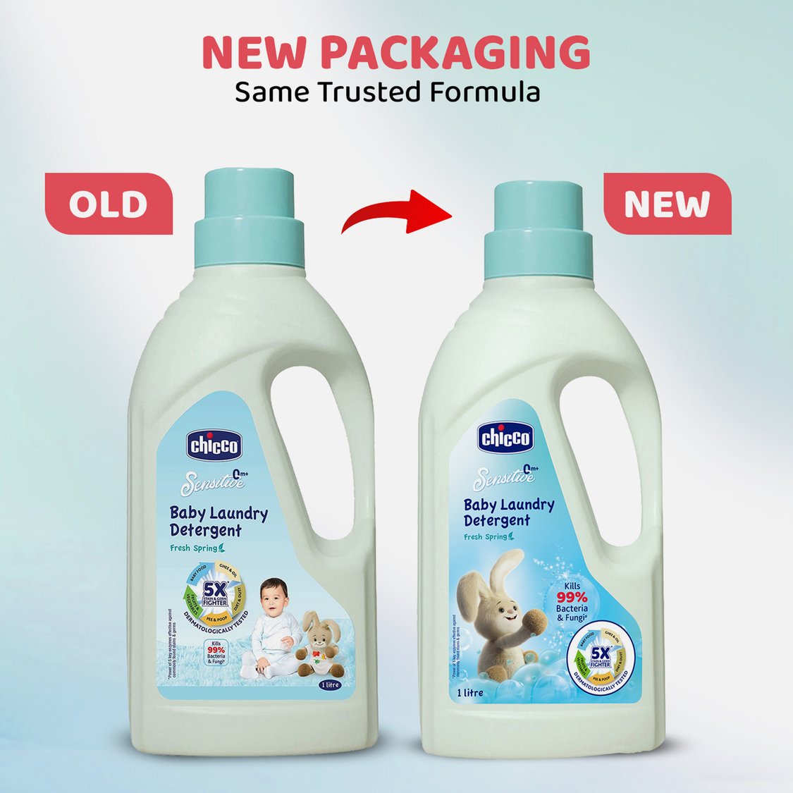 Chicco Laundry Detergent Fresh Spring - 1000 ml