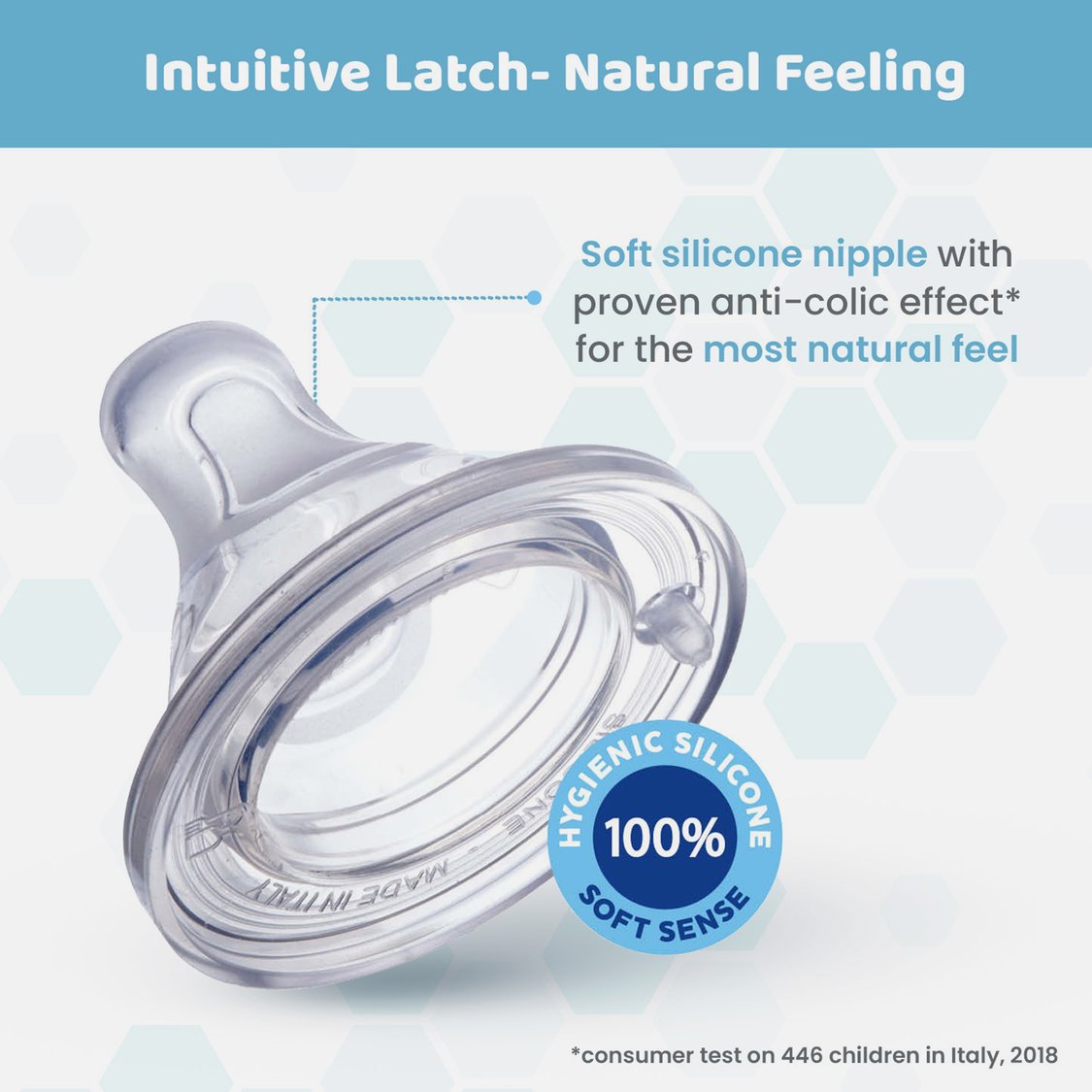Chicco Well-Being Glass Bottle - 240 ml