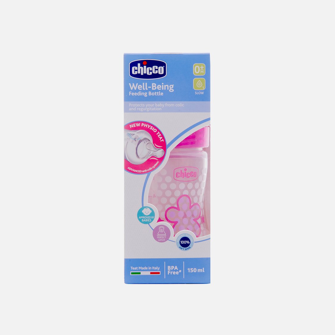 Chicco Well-Being Feeding Bottle -150 ml