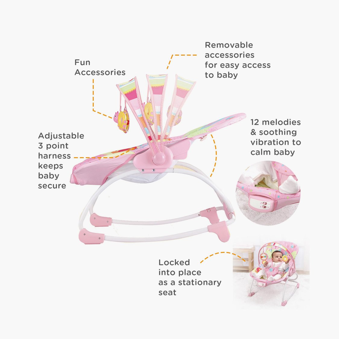 Mastela Baby Rocker