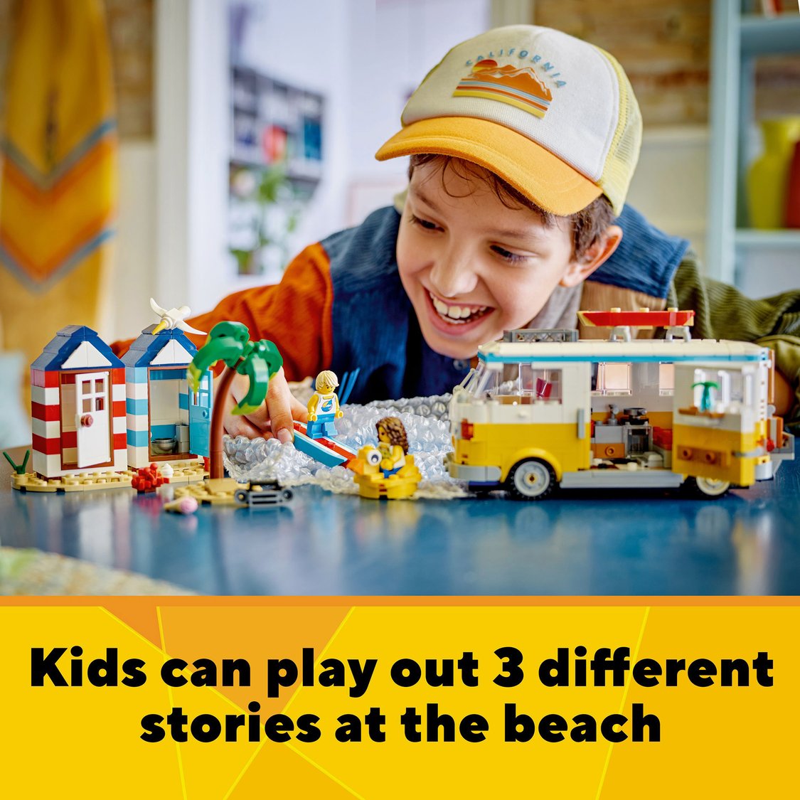 Lego Creator Beach Camper Van (31138) - 556 Pcs