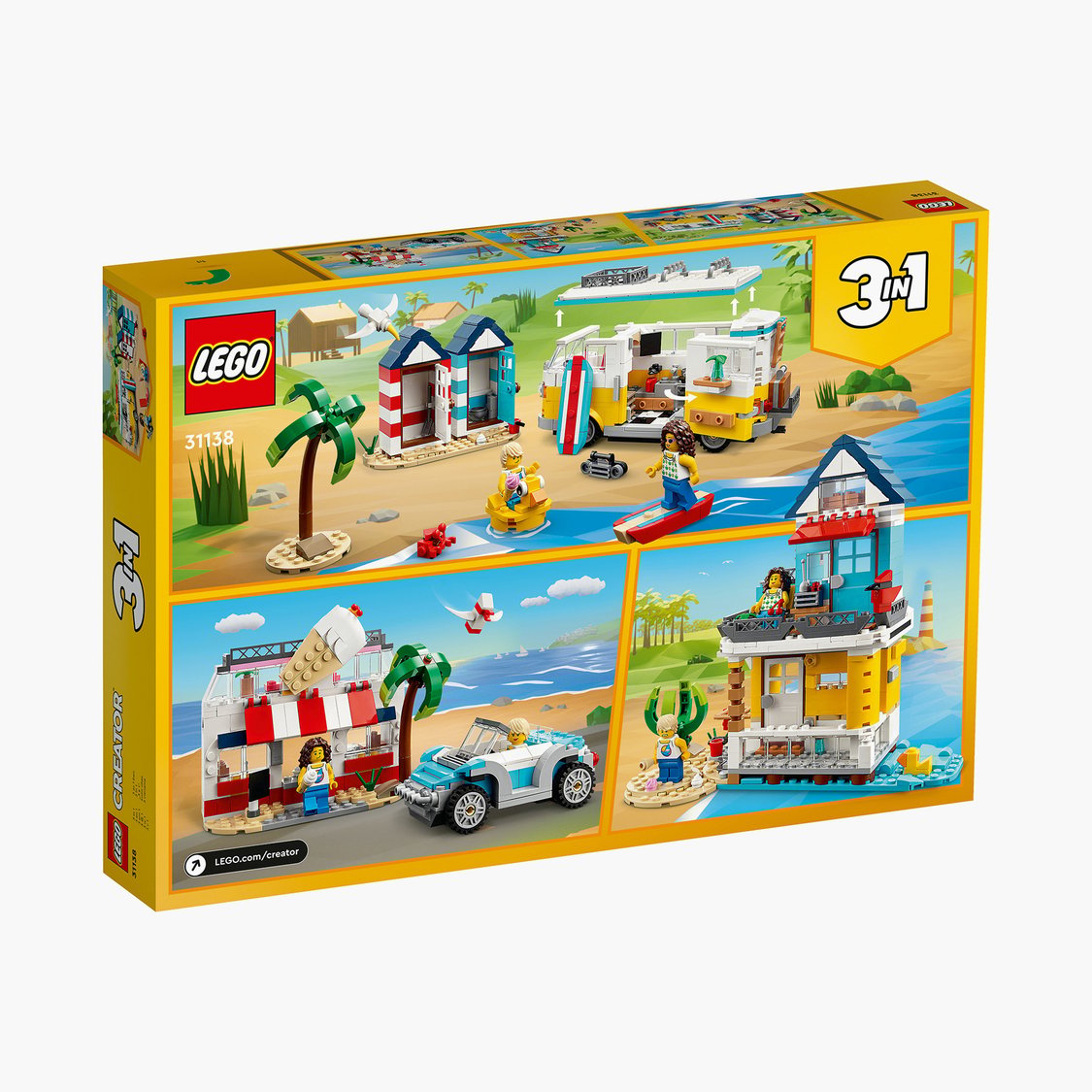 Lego Creator Beach Camper Van (31138) - 556 Pcs