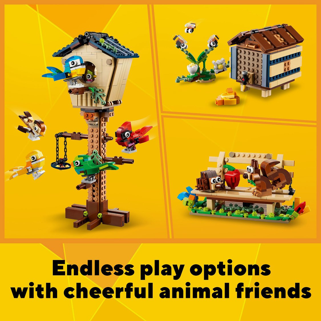 Lego Creator 3-in-1 Birdhouse (31143) - 476 Pcs