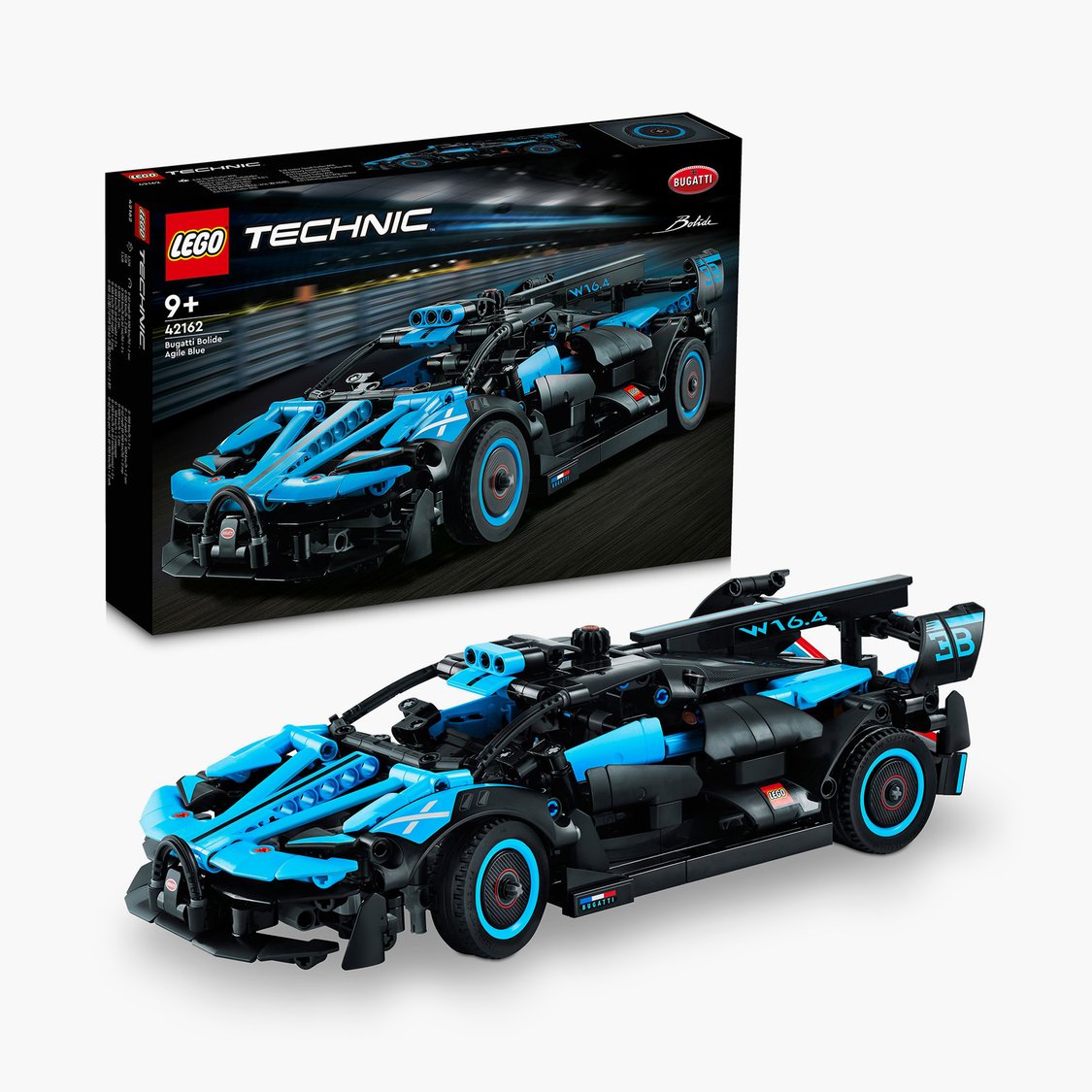 Lego Technic Bugatti Bolide Agile Blue (42162) - 905 Pcs