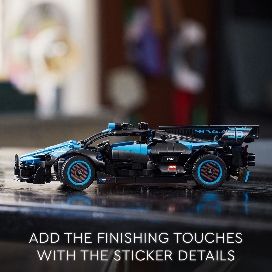 Lego Technic Bugatti Bolide Agile Blue (42162) - 905 Pcs