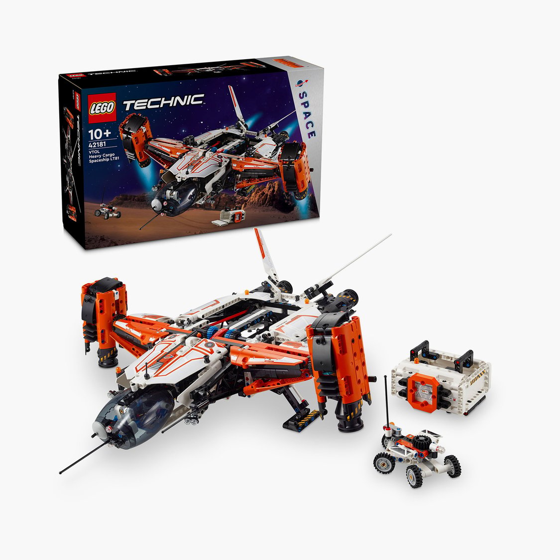 Lego Technic VTOL Heavy Cargo Spaceship LT81 (42181) - 1365 Pcs