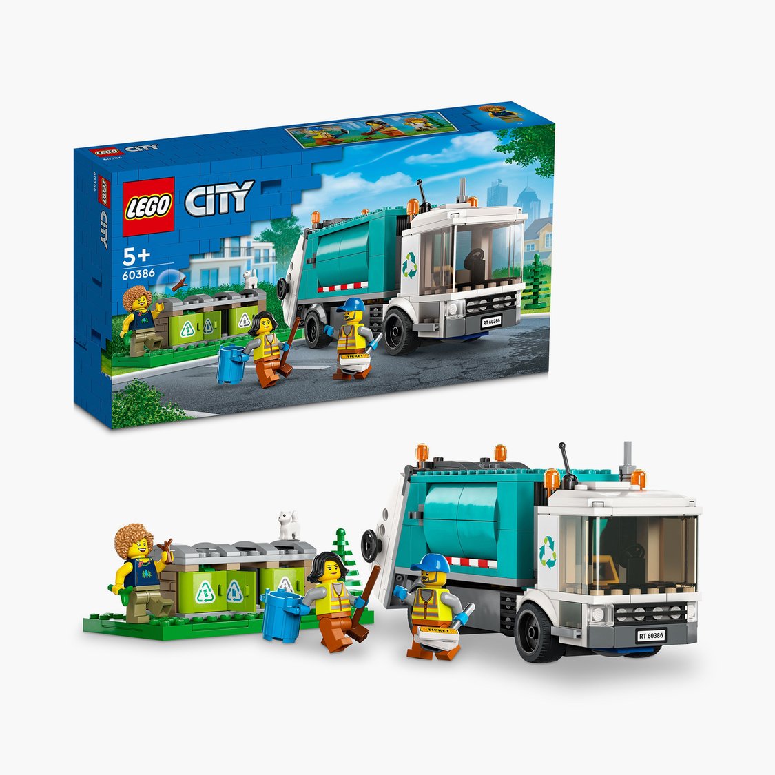 Lego City Recycling Truck (60386) - 261 Pcs