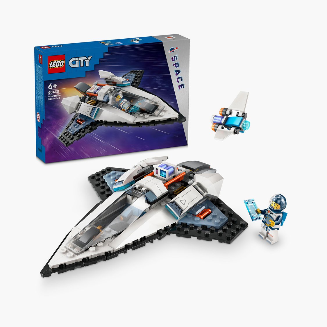 Lego City Interstellar Spaceship Toy Playset (60430) - 240 Pcs