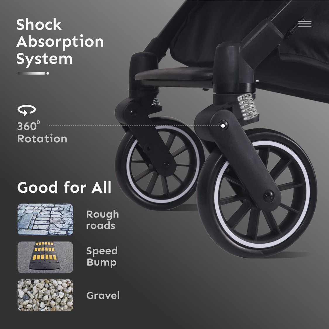 R for Rabbit Pocket Air Stroller