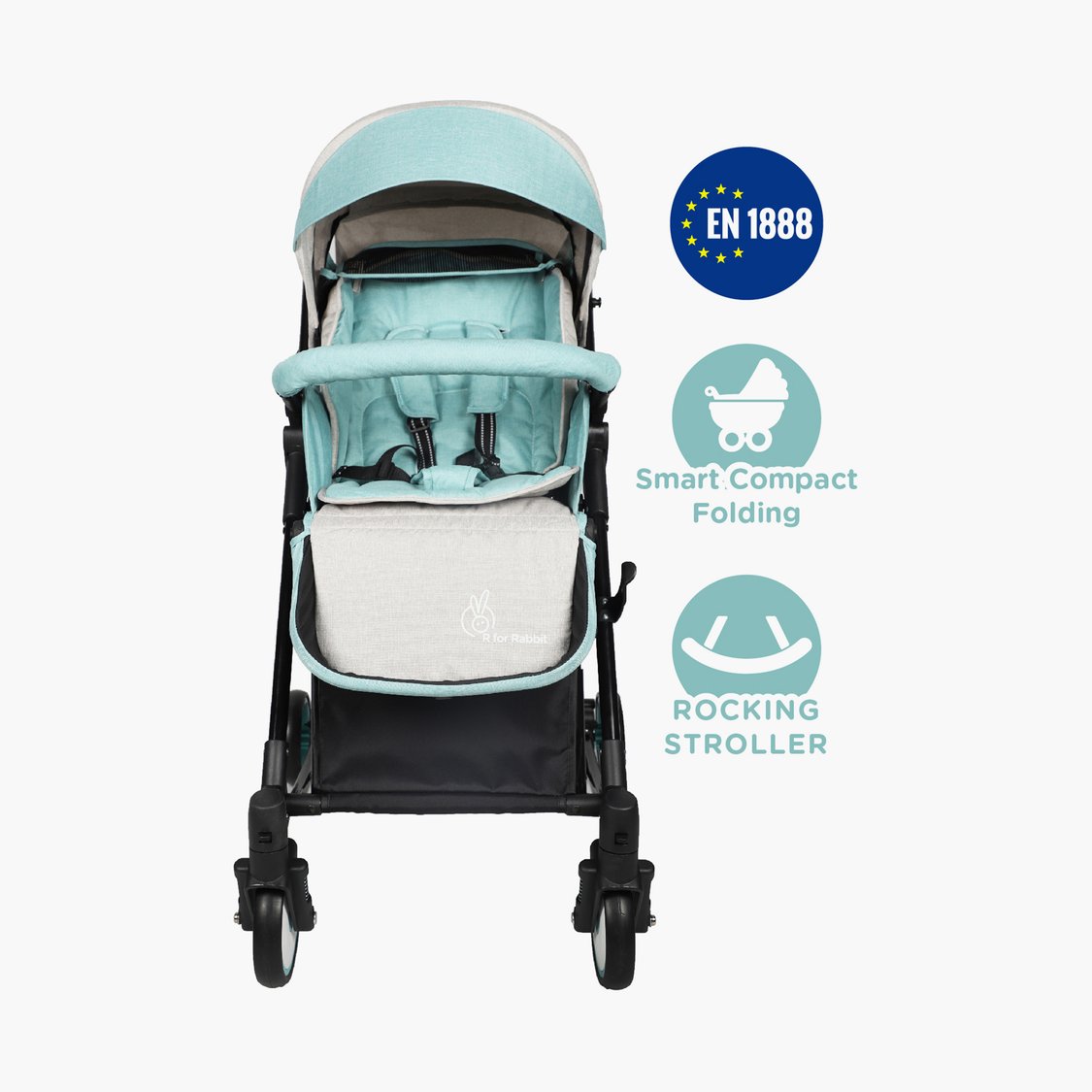 R for Rabbit Rock N Roll Stroller Cum Rocker