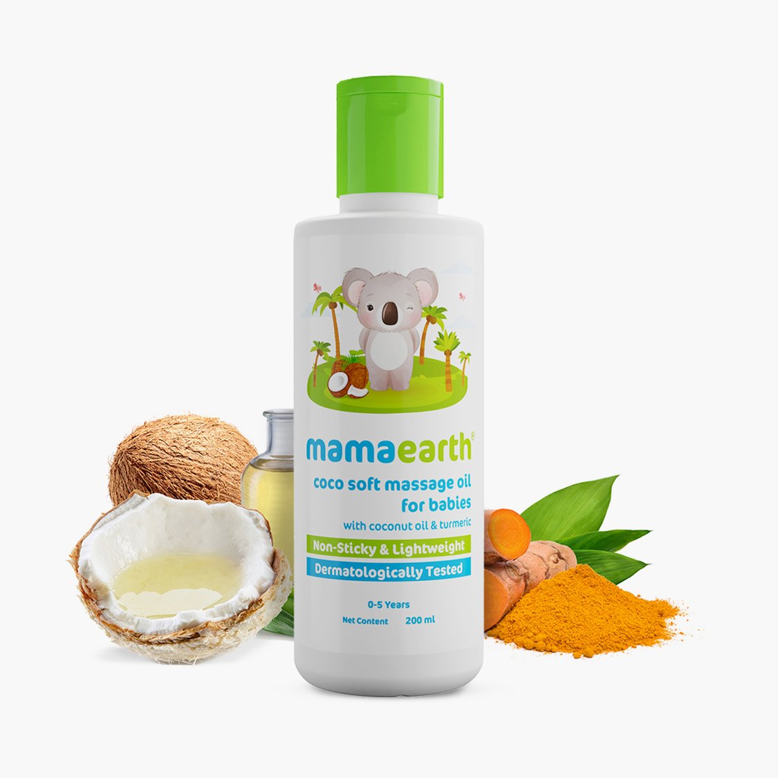 Mamaearth Coco Soft Massage Oil for Babies - 200 ml