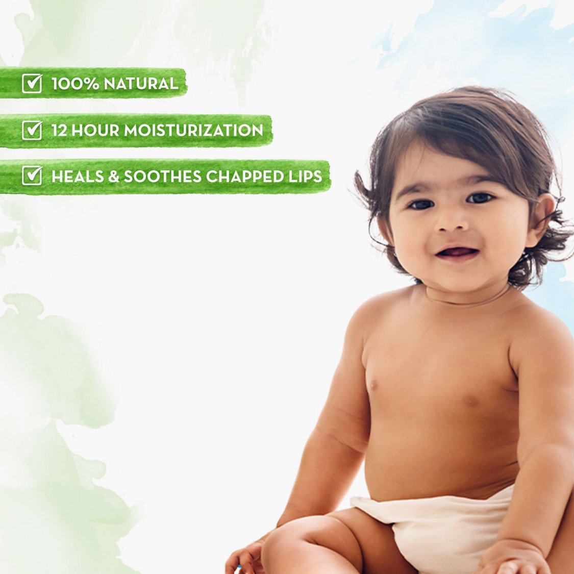Mamaearth Milky Soft Natural Lip Balm for Babies - 4 g