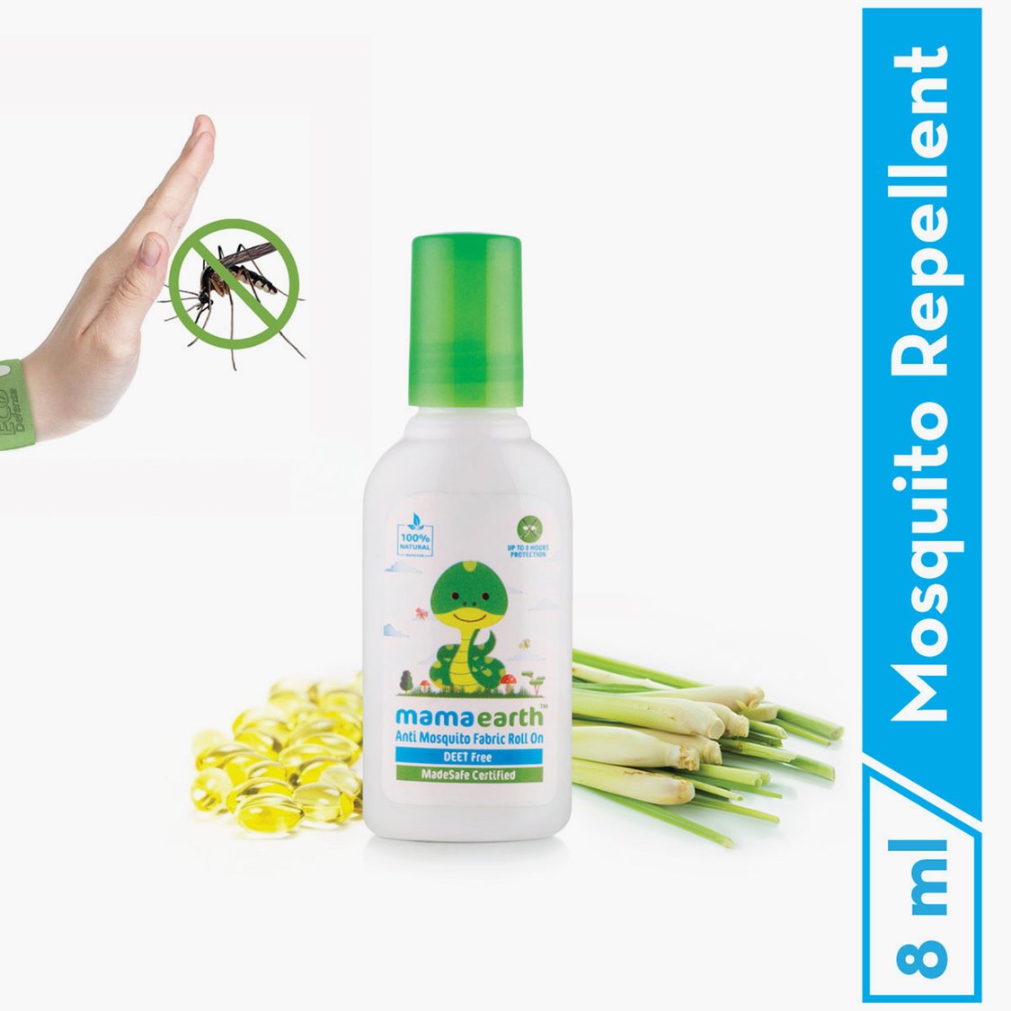 Mamaearth Anti Mosquito Fabric Roll On - 8 ml