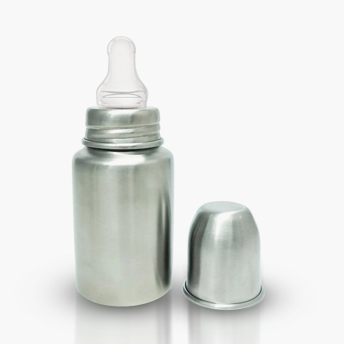 Dr.WaterR Stainless Steel Baby Feeding Bottle - 410 ml