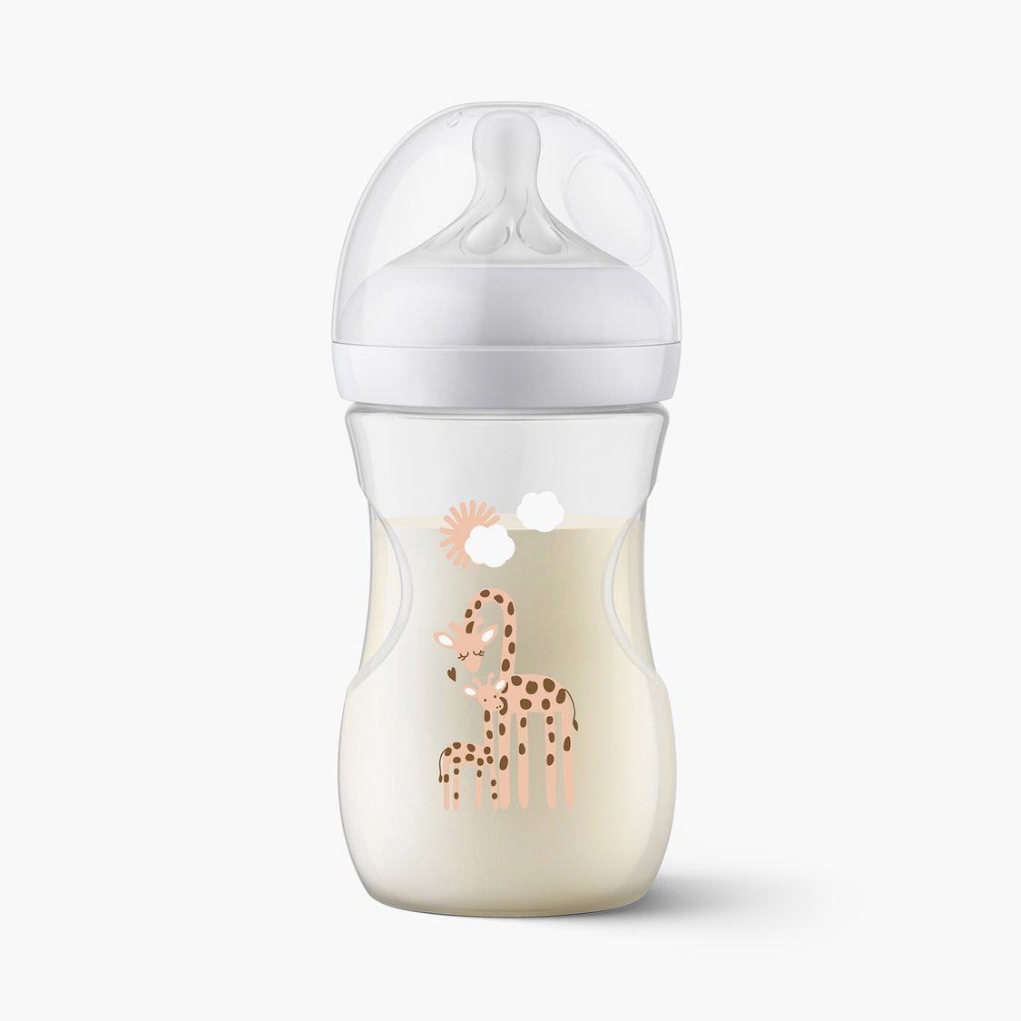 Philips Avent Natural Response Giraffe Print Baby Bottle - 260 ml