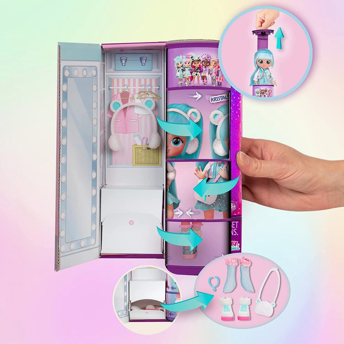 Cry Babies BFF Kristal Doll Set