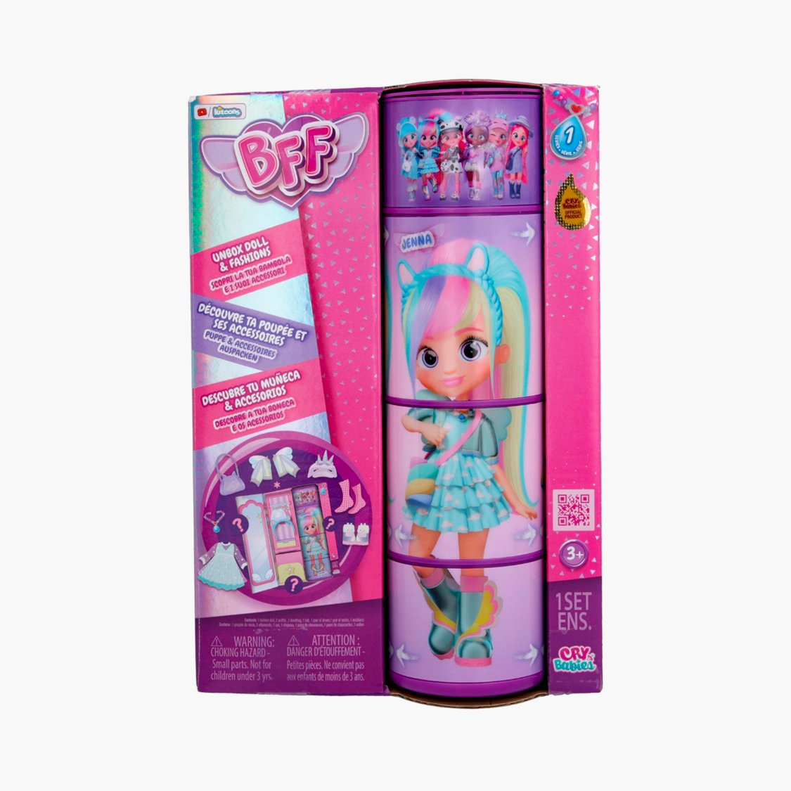 Cry Babies BFF Jenna Doll Set