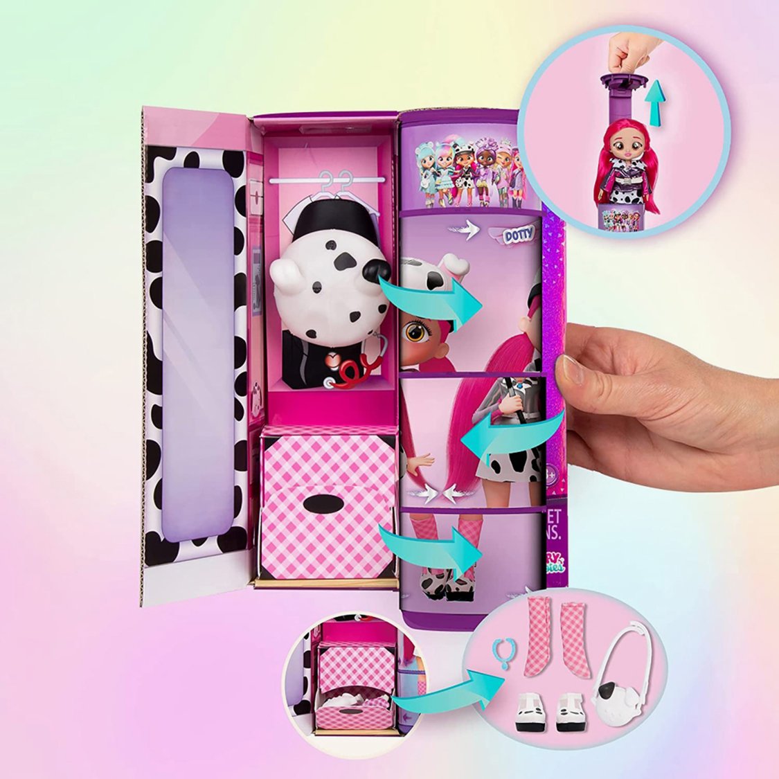 Cry Babies BFF Dotty Doll Set
