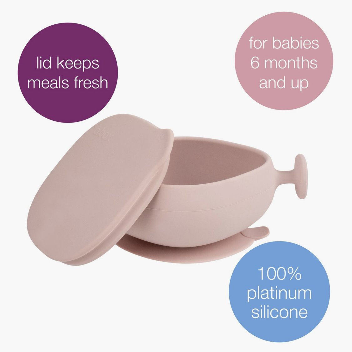 B.Box Silicone Bowl With Lid