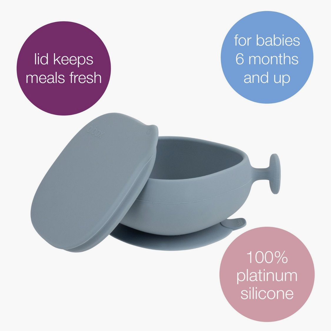 B.Box Silicone Bowl with Lid