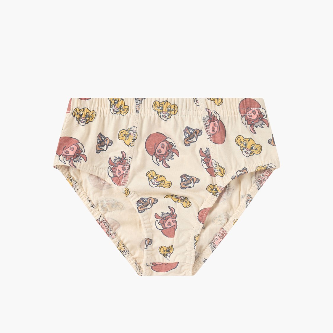Juniors The Lion King Print Briefs - Pack of 3