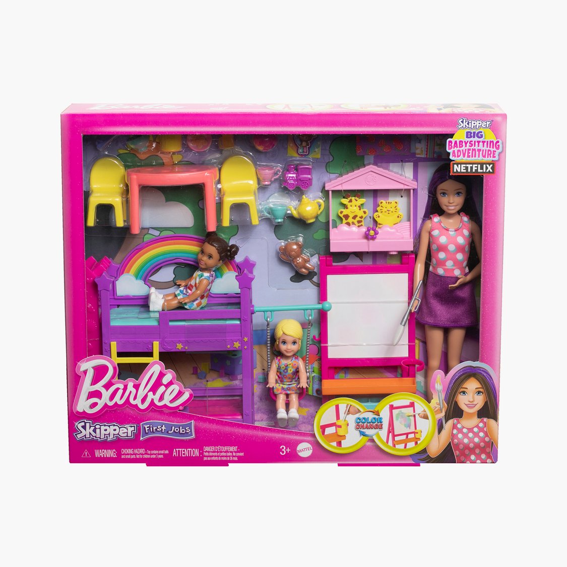 Mattel Barbie Skipper Ultimate Daycare Doll Playset