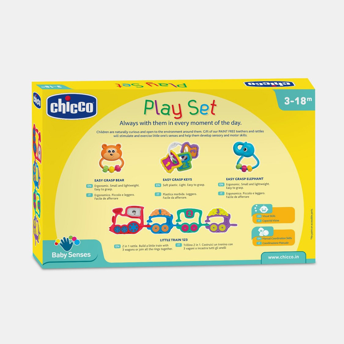 Chicco Teether and Rattle Set
