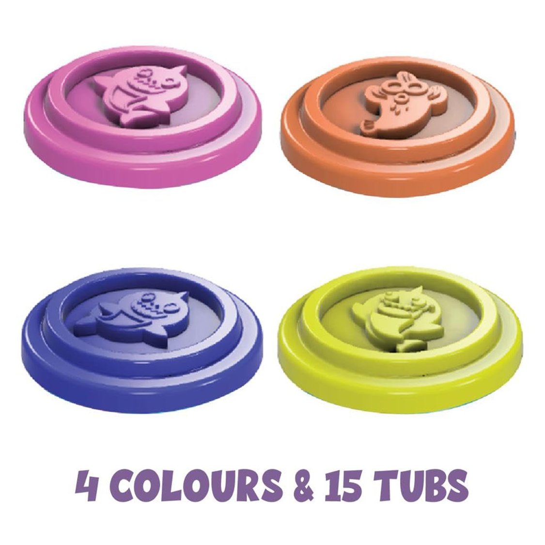 Dough Magic Baby Shark Dough Tub