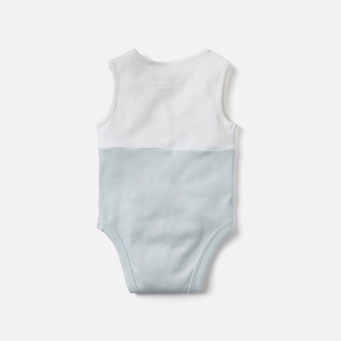 Giggles Sail Boat Embroidered Sleeveless Bodysuit