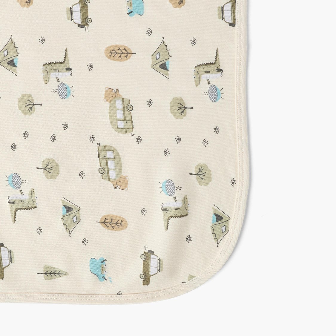 Juniors Graphic Print Receiving Blanket - 70x70 cm