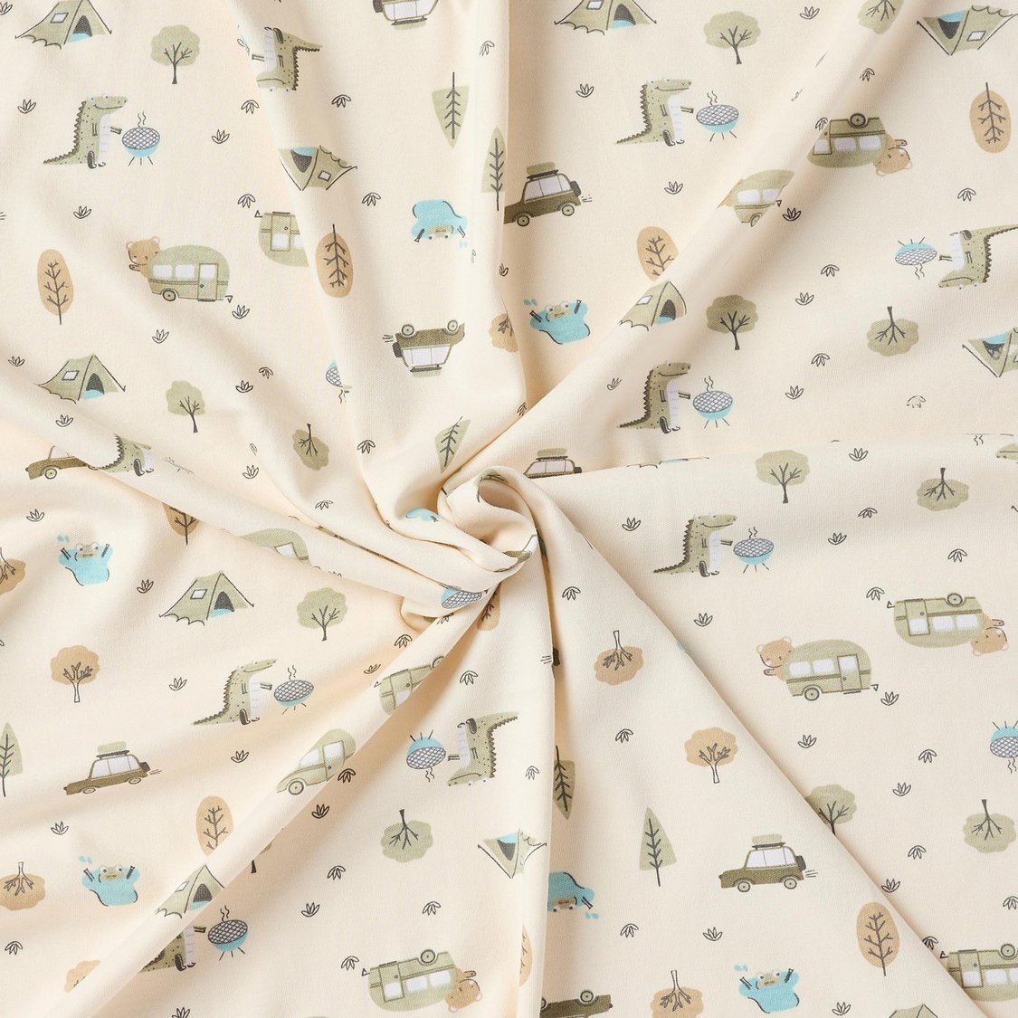 Juniors Graphic Print Receiving Blanket - 70x70 cm