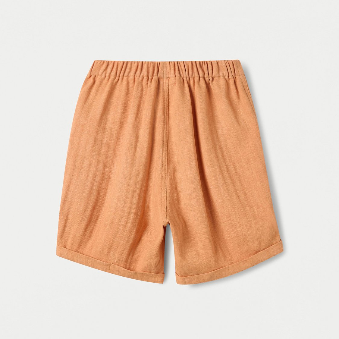 Juniors Solid Shorts with Drawstring Closure and Pockets