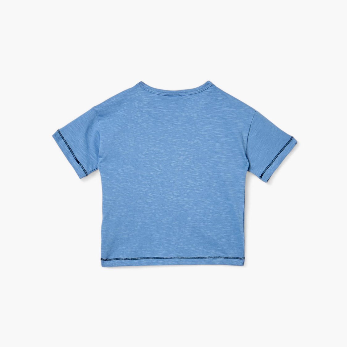 Juniors Applique Detail T-shirt with Short Sleeves