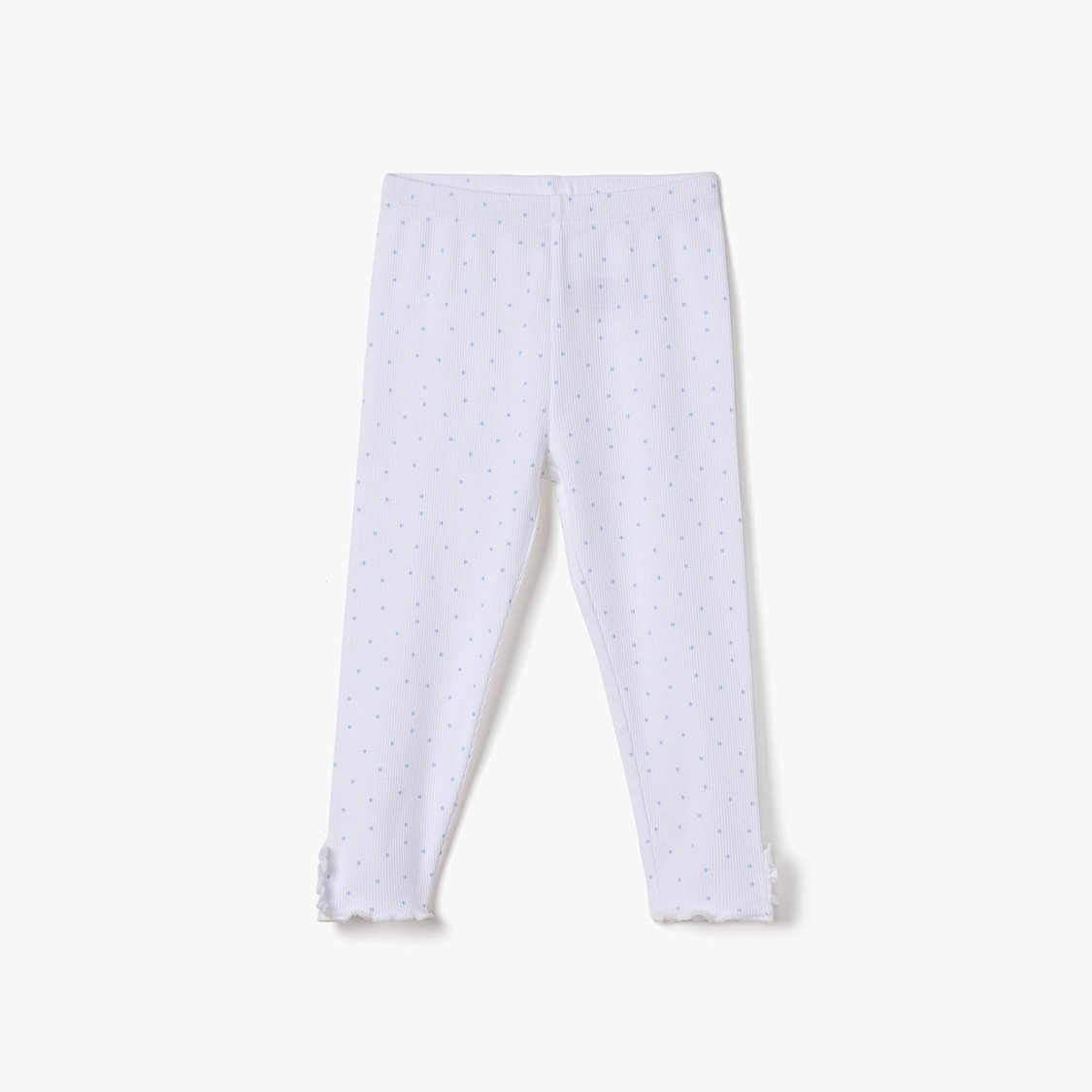 Juniors Polka Dot Print Leggings